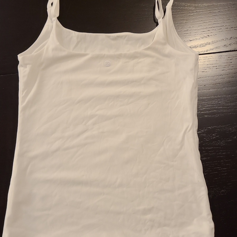 CALIA Women's Inspire White Camisole Tank Top, Small - Picture 9 of 12